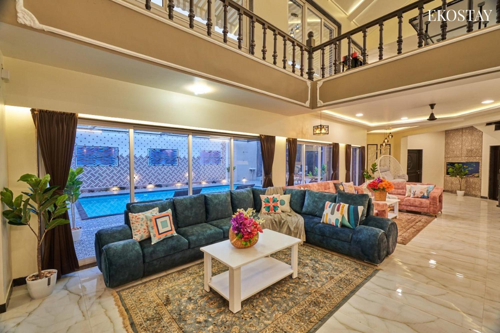 Ekostay Luxe - Highland Villa พันช์กานี ภายนอก รูปภาพ
