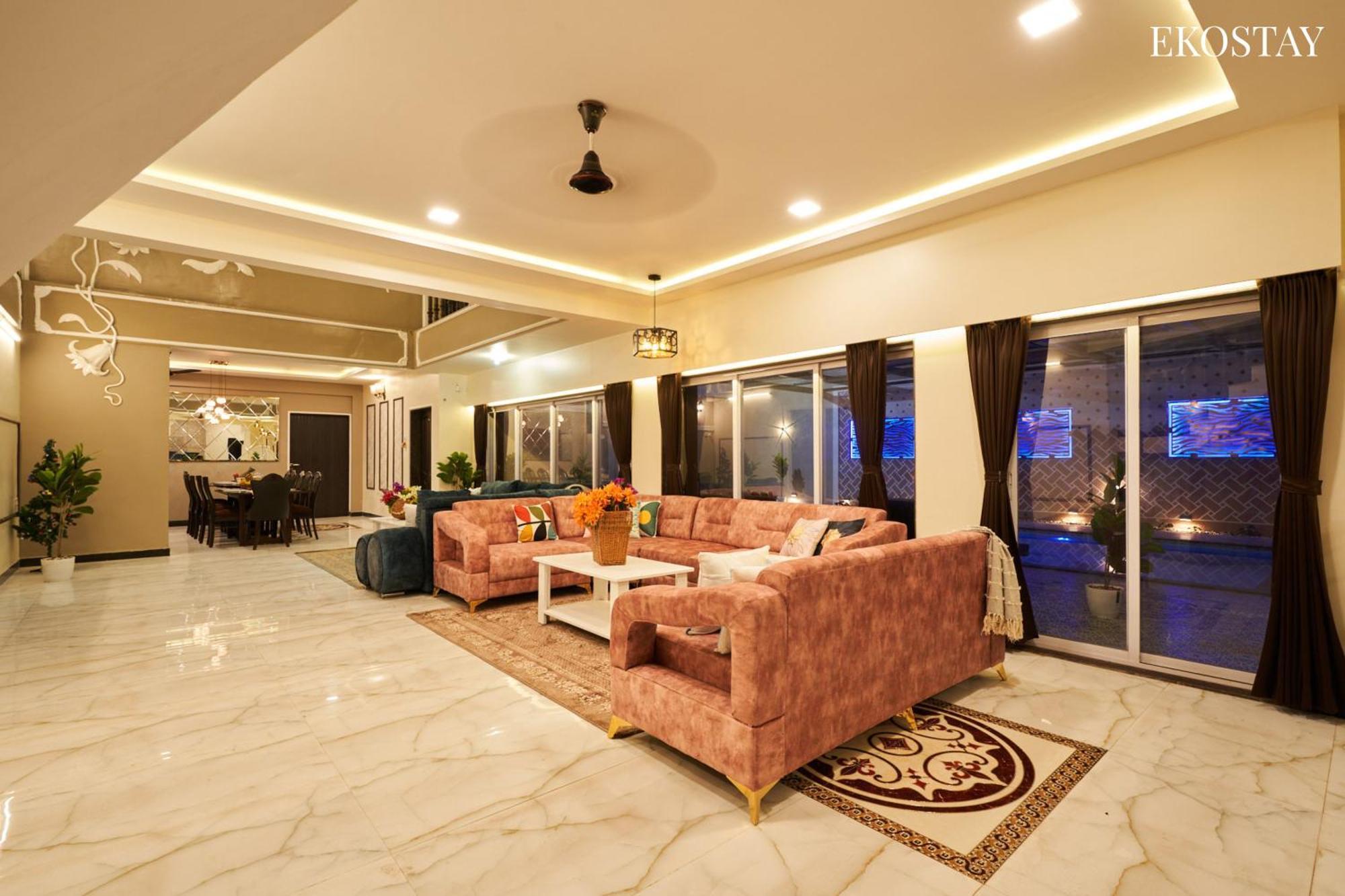 Ekostay Luxe - Highland Villa พันช์กานี ภายนอก รูปภาพ